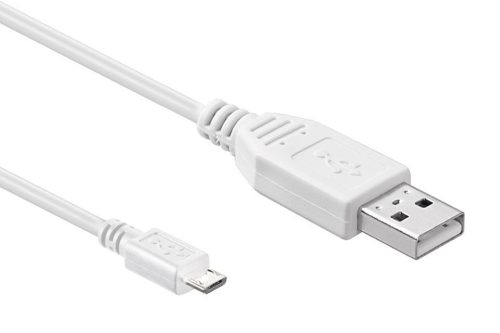 USB / Mikro USB "TYPE-B" telefon töltőkábel 100 cm 