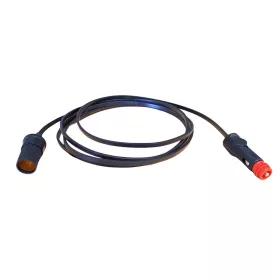   BIVALYERŐS szivargyújtó hosszabbító 3m 15A 12/24V steck/normál dugóval
