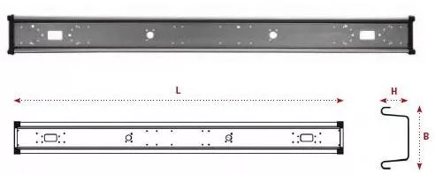 Hátsó aláfutásgátló 2000 festett, fúrt