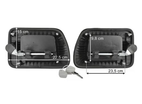 Iveco Stralis / Eurocargo jobb külső ajtókilincs zárbetéttel