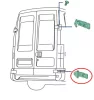 Iveco Daily HÁTSÓ ajtózsanér JOBB / BAL erősített