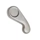 Zár kampó inox teli