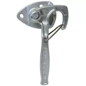 Oldalfal kapocs hajlított rugós bal, 142mm