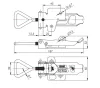 Oldalfal kapocs 187 x 60