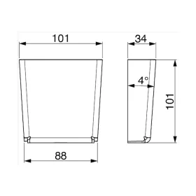 Billencs rakonca zseb  101x34mm