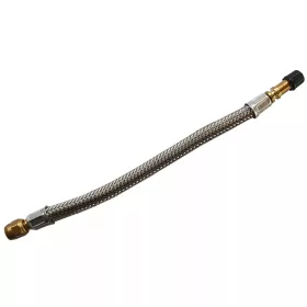 Szelepszár hosszabbító gumi 25cm fém szövéssel