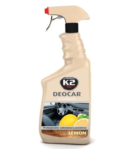 K2 pumpás illatosító / kárpit parfüm 700ml CITROM