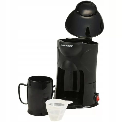 Kávéfőző 1 csészés 12V 170W DUNLOP