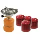 Gázfőző álló + 4db gázpalack
