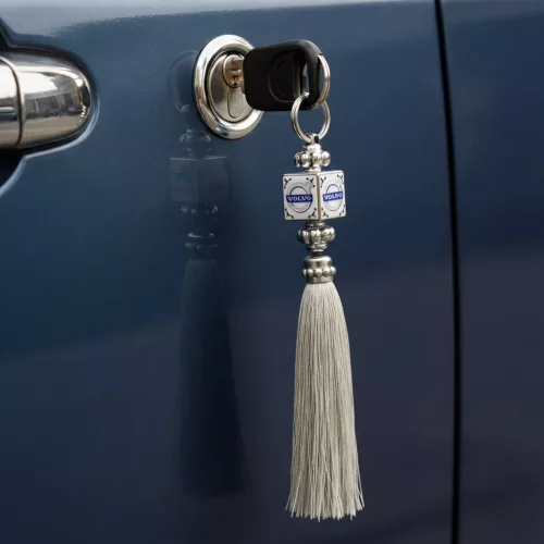 VOLVO bojtos kulcstartó