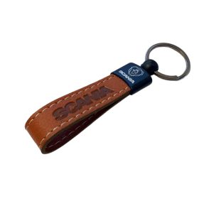 SCANIA bőr kulcstartó