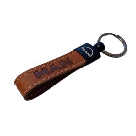 MAN bőr kulcstartó