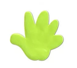Kulcstartó mini fluo mellény (pár)