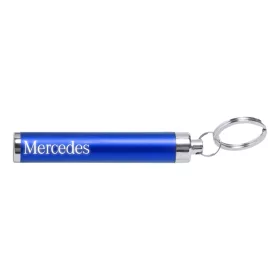 MERCEDES Mini LED Kulcstartó Kék