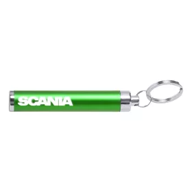 SCANIA Mini LED Kulcstartó Zöld