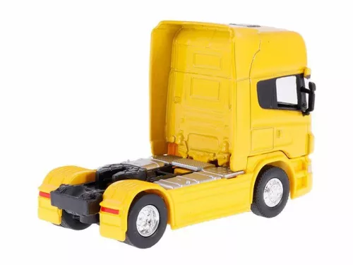 Játék kamion SCANIA R 1:64 sárga