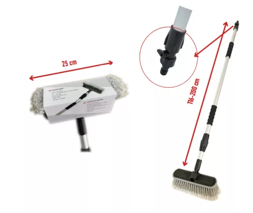 Mosókefe vizes, teleszkópos 205 cm PROFI