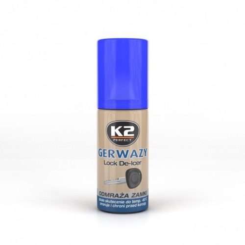 Zárolajzó-zárjégoldó spray 50ml K2