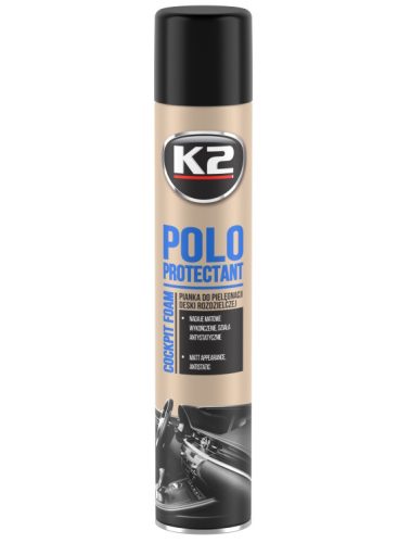 K2 POLO műszerfal ápoló spray 750ml BLACK