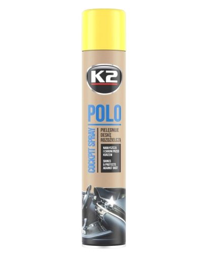 K2 POLO műszerfal ápoló spray 750ml CITROM