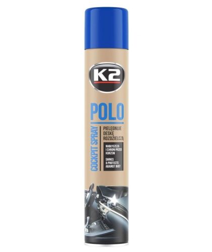 K2 POLO műszerfal ápoló spray 750ml LEVENDULA