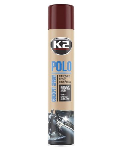 K2 műszerfal ápoló spray 750ml KÁVÉ