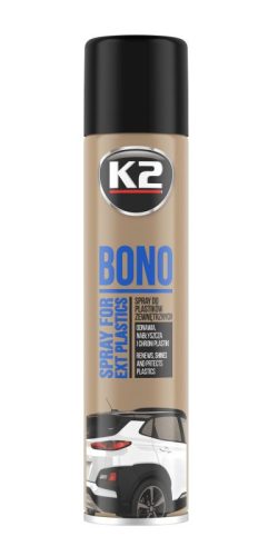 K2 BONO kültéri műanyag tisztító / felújító spray 300ml 