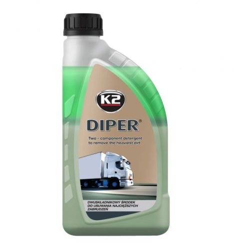 K2 DIPER tisztítószer koncentrátum 1L