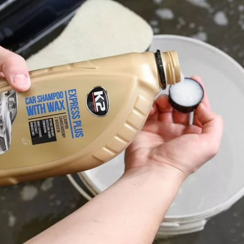 K2 autósampon és wax 1L CITROM illattal