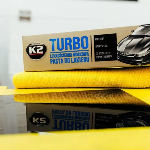 K2 TURBO kézi festék / lakk polírozó paszta 120g