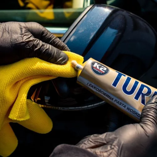 K2 TURBO kézi festék / lakk polírozó paszta 120g