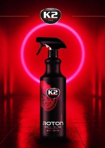 K2 ROTON (vérvörös) PROFI felnitisztító pumpás 1L