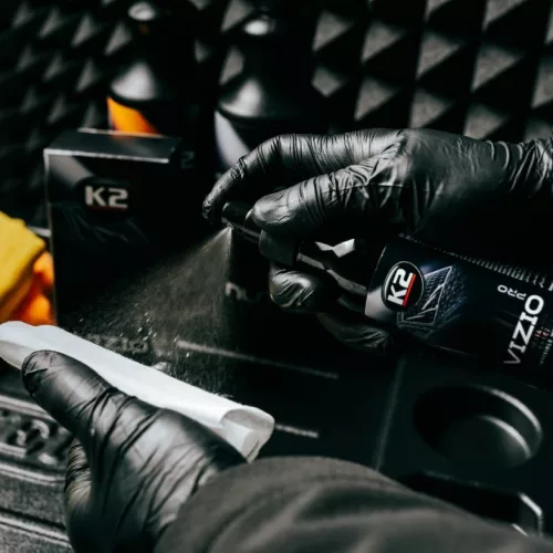 K2 VIZIO víztaszító (NANO) szélvédő kezelő SPRAY150ml Ajándék törlőkendővel