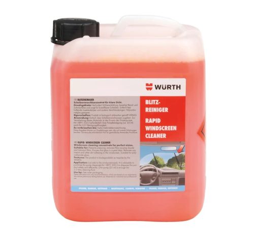Würth nyári szélvédőmosó koncentrátum 5L / 500L