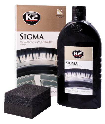 K2 SIGMA fényes gumiápoló gél 500ml
