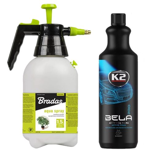 K2 aktív hab Blueberry 1L+nyomáspermetező