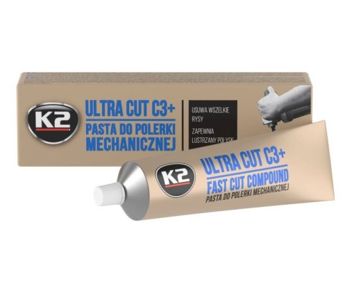 K2 ULTRA CUT C3+ gépi karceltávolító paszta 120g