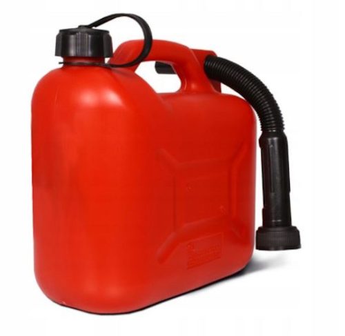 Benzines kanna kiöntővel 10 L