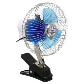 Ventilátor 12V csiptetős (17cm)