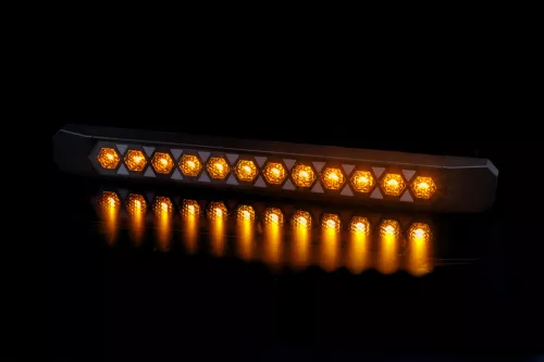 Slim LED dinamikus első lámpa 12/24V