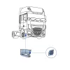 Daf XF106 alsó lépcső ajtó Jobb