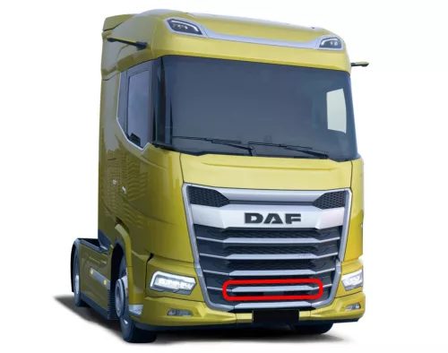 Daf XG / XF2021 alsó hűtőrács középső borda