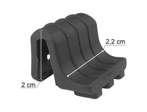 Daf XG / XF 2021 lökhárító alsó borítás tartó Gumibak