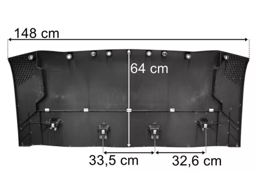 Daf XG / XF 2021 lökhárító alsó borítás Középrész