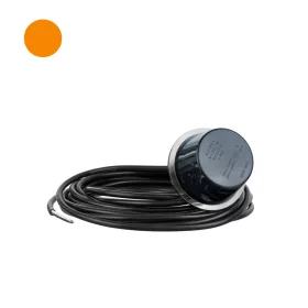   Amerikai helyzetjelző búra/betét LED-es SÁRGA 12/24V FÜST BÚRÁVAL