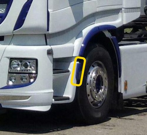 Iveco Stralis 2002-2012 sárvédő védőperem Bal első