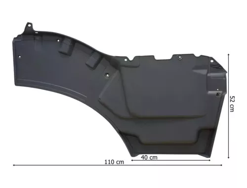 Iveco Stralis Hi-Way ajtó hosszabbítás BAL