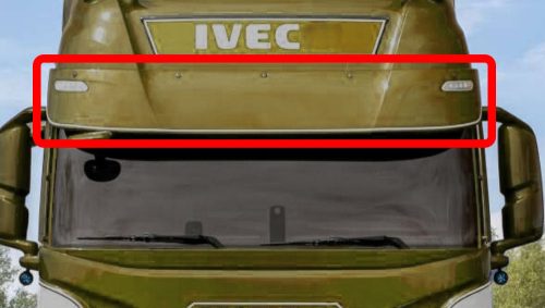 Iveco S-Way festhető napellenző