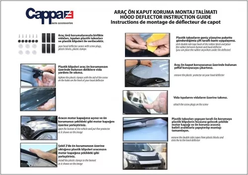 Motorháztető spoiler Iveco Daily 2014-2019