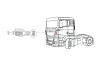 Man TGX/TGS sarokelem / légterelő BAL